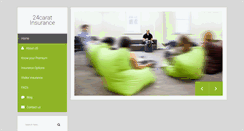 Desktop Screenshot of 24caratinsurance.net